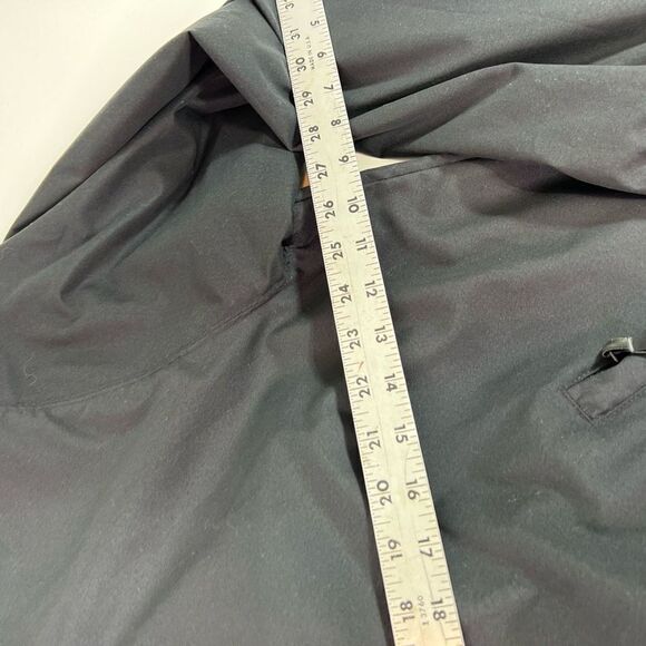 Nike Golf Windbreaker Men's XL Black Graph Pattern Elastic Cuffs Hem Zip Pockets - Picture 11 of 16